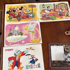 Vintage Disney Placemats